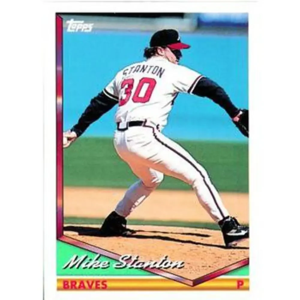1994 Topps Mike Stanton # 107 Atlanta Braves